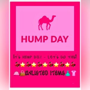 It’s HUMP day - unlisted items 💃🏻⭐️